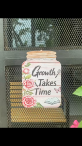 Bottle of motivational words in life wall hanging decor Ornaments