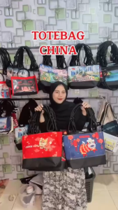 Tas Wanita Tote Bag - Souvenir Oleh-Oleh China