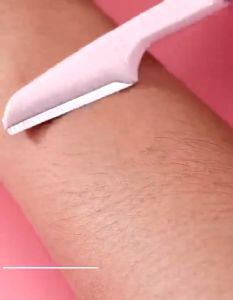 Portable Eyebrow Trimmer Foldable Hair Remover Women/Man Face Razor Eyebrow Tool