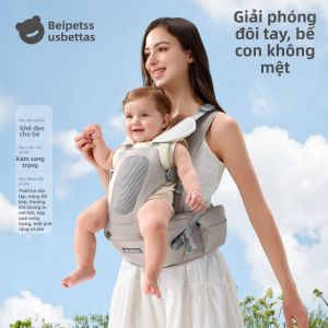Usbettas | Balo Đeo Bé Nhẹ Thoáng Khí Đa Năng Mùa