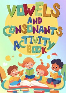Vowels and Consonants Activity Book - A4 size