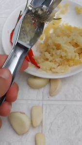 Ép tỏi cao cấp cầm tay Liên Bang Đức bằng hợp kim chống gỉ bền bỉ với thời gian