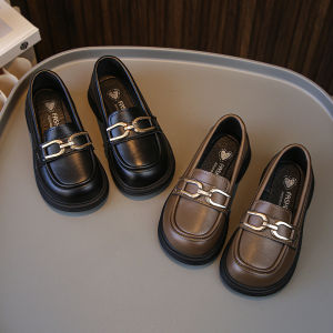 313233 Small Size Womens Shoes Womens Soft Loafers Wide Toe Small Leather Shoes British Style Slip-on Black Work Shoes