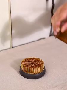 34/40/46mm Round Kenzan Flower Frog Pinholder Flower Arranging Kit Japanese Ikebana Flower Frog