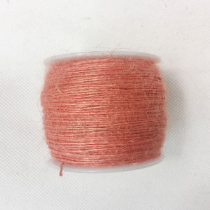 Colorful Fine Linen Thread 1mm Handmade DIY Decorative Rope for Making Flower Vases 100 Meters Long Material for Nail Paintings