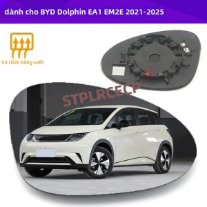 Kính Gương Chiếu Hậu Có Sưởi Cho BYD Dolphin EA1 EM2E 2021-2025 Bên Trái/phải Phía Người Lái/người Ngồi Chất Liệu ABS Cao Cấp Kèm Vỏ Gương