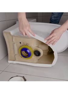 Seal Gasket Closet Duduk 90-110mm Karet Kloset Duduk Toto Toilet Flange Ring Dengan Backflow Valve