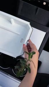 For Tesla Model 3 Highland 2024 central control double-layer storage organizer glasses pocket phone holder tray container