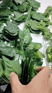 Bunga Rambat Juntai Garlan Rose X10 - Bunga Rose X10 Artificial Plastik untuk Dekorasi Rumah Cafe Dekorasi Wedding dan Dekorasi Kamar atau Pelaminan Import Premium Artificial Berkualitas