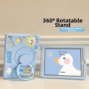 YINJIN | Rotatable Cute Shockproof Full-Coverage iPad Case