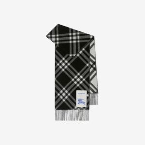Burberry | Check Pattern Cashmere Scarf