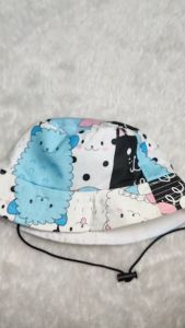 Topi Bucket Anak | Topi Anak Gambar Bolak Balik Full Print