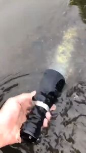 Yupard CREE L2 1200LM Diving Flashlight Outdoor Waterproof 100m for Camping Hiking Underwater Diving Fishing Camping Cycling