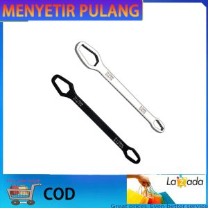 Kunci Kotak Universal Dua Ujung & Kunci Kaca Mata 8-22 mm