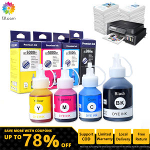 BLOOM 4 Color Refill For Brother Ink BTD60 BT5000 BT6000 Dye Ink For Printer DCP-T420W T710W