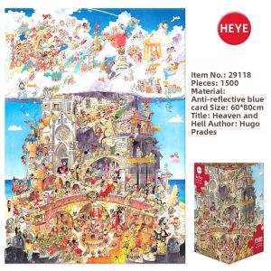 Heye | Educational Adult Jigsaw Puzzle 1500 Pieces