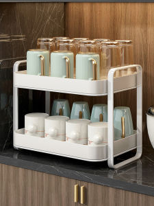 youqin | Double Layer Cup Organizer with Drip Tray