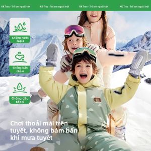Kocotree | Bộ Đồ Trượt Tuyết Cho Bé Chống Thấm Nước Chống Gió Ấm Áp