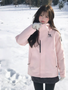 CAMEL | Windproof Warm 3-in-1 Jacket Down Insulation