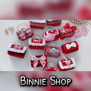 Túi mini đeo chéo thời trang bé gái Túi xách đẹp cho bé đi chơi đựng lì xì tết phong cách đáng yêu BINNIE SHOP PK2041
