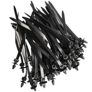 Dây Buộc Cáp Nylon Yitong Cho Dây Dẫn Ô Tô 10/20/50/100 Cái - Khóa Cài Nhanh - Dây Quản Lý Cáp Ô Tô
