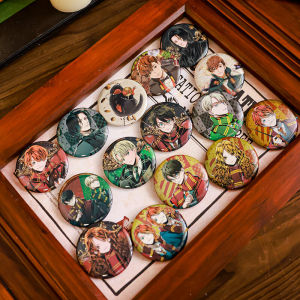 Harry Potter Barrette Pin Badge Iron Box Blind Box Sparkling Snitch Hogwarts Chest Badge Collectible Anime Cartoon Souvenir