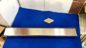 Thoát sàn chống hôi KAG-TS206 chữ nhật 8x60 mm ống D49-60 Phễu thu nước cắt gạch thoát nhanh thiết kế sang trọng sử dụng tốt