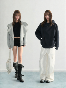ARCG | Oversized Thickened Gray Hoodie Jacket