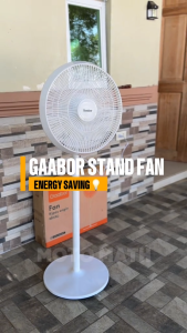 JUMBO 16" Electric Fan Stand Fan with 3 Speed Settings 15 Blades Strong Wind Dual-use for Table and Floor Energy Saving