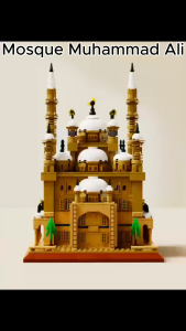 MINGER Great Mosque of Mecca Muhammad Ali Taj Mahal Sheikh Zayed Hagia Sophia Masjid Architecture Building Blocks Toys