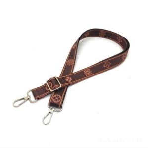 Tali Tas Selempang Wanita Motif Bunga Elegan Fashion 120cmx25cm