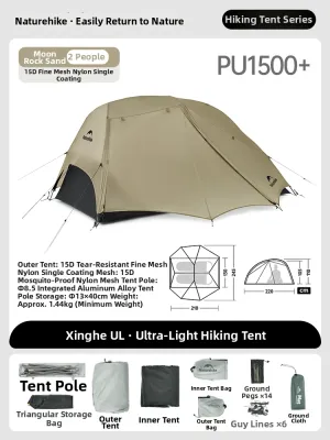 NatureHike | Professional Trekking 2-Person Ultralight Tent
