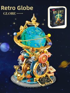 FEIMI | Educational Building Blocks Retro Planetarium Globe Toy