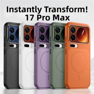 FENGNABAO | Sand Feel Charging Drop Protection Case For Xiaomi 17 Pro Max