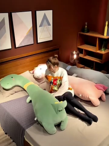 หมอนข้างยูนิคอร์น หมอนข้างไดโนเสาร์ หมอนข้างตุ๊กตา ตุ๊กตาไดโนเสาร์ ตุ๊กตายูนิคอร์น น่ากอด นุ่มนิ่ม น่ารัก 120cm