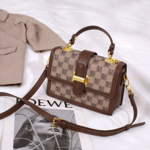 Elegant Womens Crossbody Handbag Multi-Compartment Clutch Bag Gift Boxed Small Square Bag Fashionable Casual Tote Bag