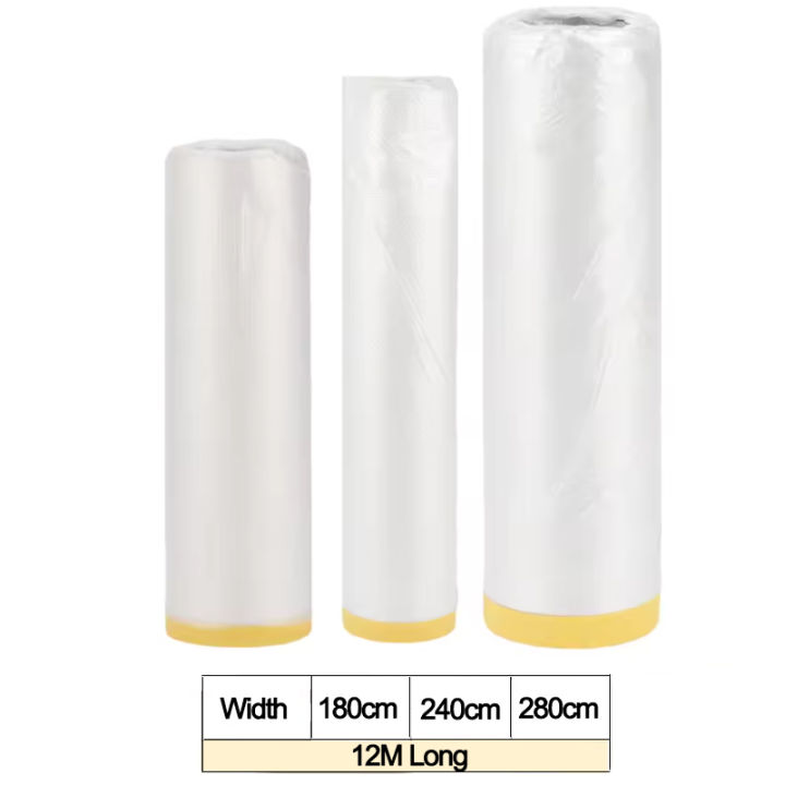 12M%20Furniture%20Dustproof%20Protection%20Film%20Self-Adhesive%20Plastic%20Masking%20Film%20Car%20Beauty%20Repair%20Masking%20Film%20Decor%20Wall%20Paint%20Cover%20-%20Image%204
