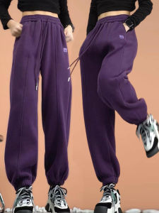 High Waist Cotton Sweatpants Womens Casual Sports Pants Loose Fitting Harlan Pants Spring Autumn New Style Slimming Effect