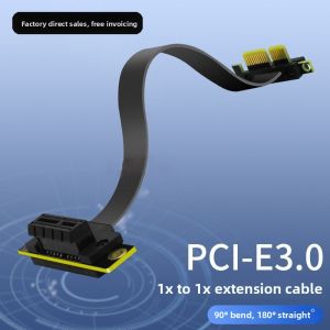 PCIE Extension Cable Small Slot PCI-E 3.0 Adapter Line X4 Sound Card Network Card X1 to X1 Connection Line DMA 4.0