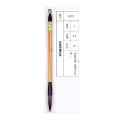 Shanghai Zhou Huicheng Bamboo Stick Calligraphy Brush Long Peak Grey Squirrel Tail for Running Script And Cursive Writing. 