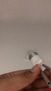 ไฟหรี่ ไฟถอย รถยนต์ LED ขั้วเสียบใหญ่ T20 7443-12W สีฟ้า 1คู่