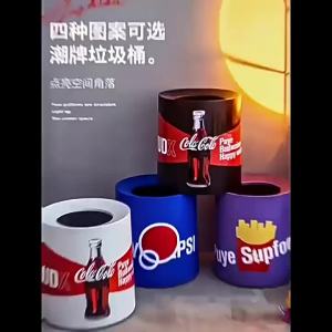 Thùng rác Coke sáng tạo lớn cho gia đình phòng khách phòng tắm văn phòng thùng rác ký túc xá mới