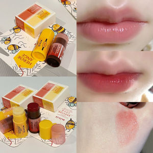 2Pcs/set Mini Fruit Colored Lip Balm Set Lasting Reduce LipLine Moisturizing Lipstick Anti Aging Anti-drying Lips Care Cosmetics