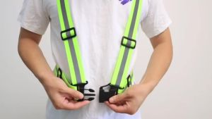 (COD)JH-089 Garter Reflective vest - High Visibility Reflectors for motorcycle