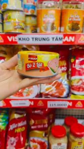Thùng 72 hộp Bò 2 lát lon in Vissan hộp 170g Date 2028 - V132T