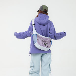 Street Style Dumpling Shape Sports Travel Commuter Bag Large Capacity Crossbody Bag for Men And Women Single Shoulder Bag