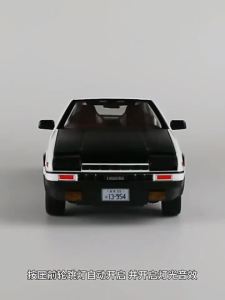 MAKEDA | Large 1:20 Initial D AE86 Rolls-royce Cullinan Model Car Toy Diecast Metal Vehicle Sound & Light Miniature Toys Collection Gifts