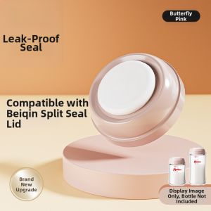 MENGHE | Wide Mouth Anti-Dust Flat Top Cap
