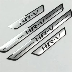 For Honda HRV HR-V Vezel 2014 2015~2025 Stainless Steel Scuff Plate Door Sill Guards Thresholds Cover Trims Car Accessories