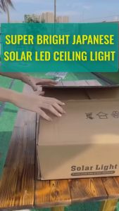 SUPER BRIGHT JAPANESE SOLAR LED CEILING LIGHT IP67 waterproof Ceiling lamp for house